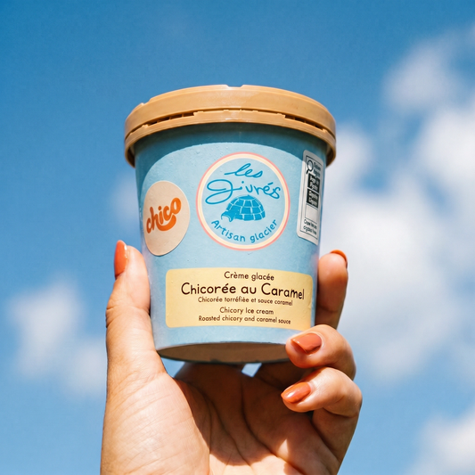 Crème glacée Chicorée (vente en magasin)